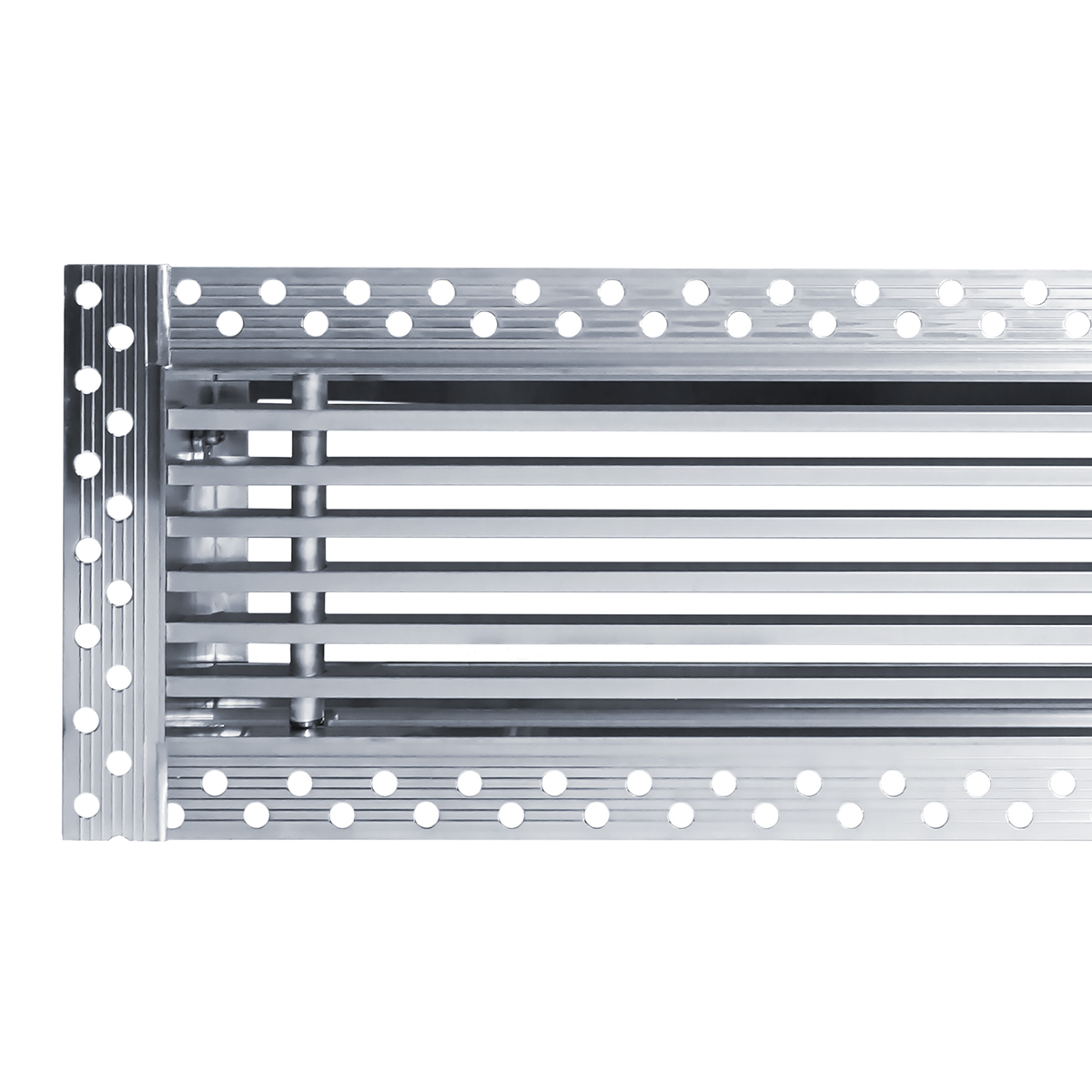 Дизайнерская съемная решетка для скрытого монтажа Brofer FUTURE-10AN 600x150